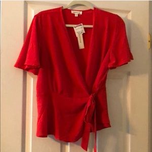 BNWT Wrap Shirt